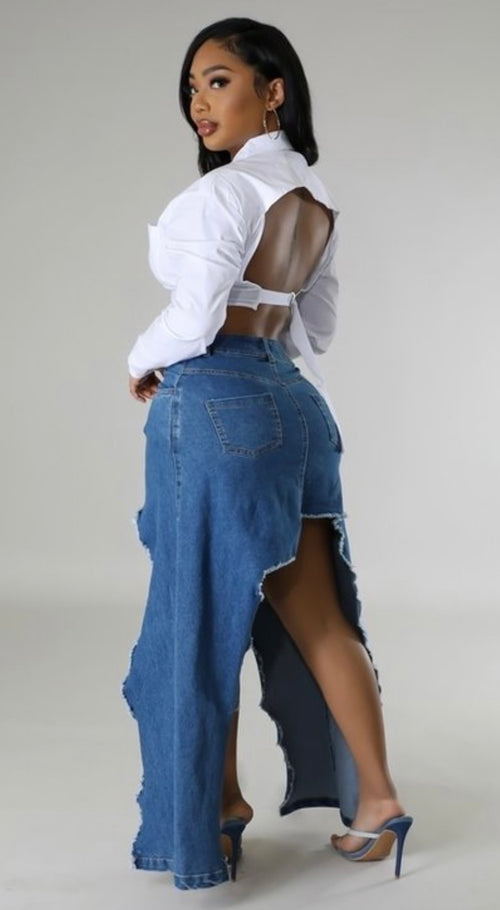 Diana Denim Skirt