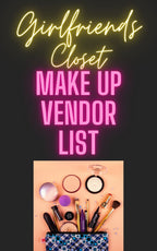 Girlfriends Closet Make Up List