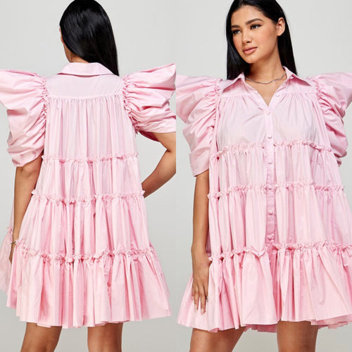 Pinky Doll Dress