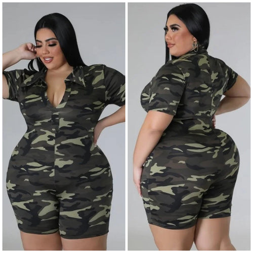 GI Jane Jumpsuit Curvy