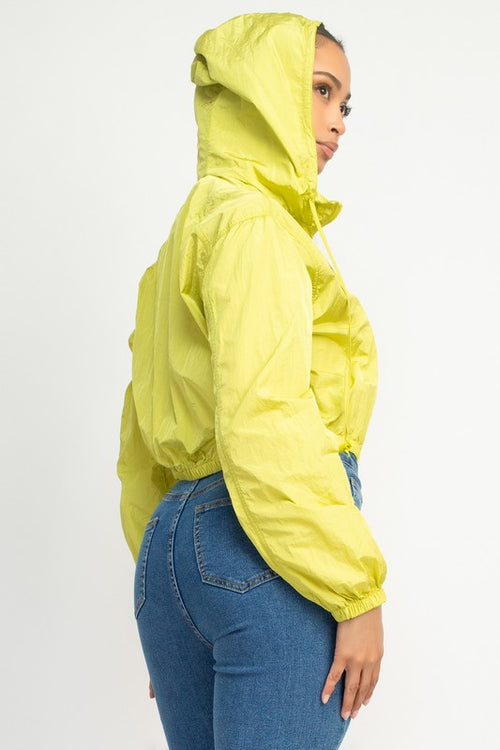 Lemon Lime Windbreaker