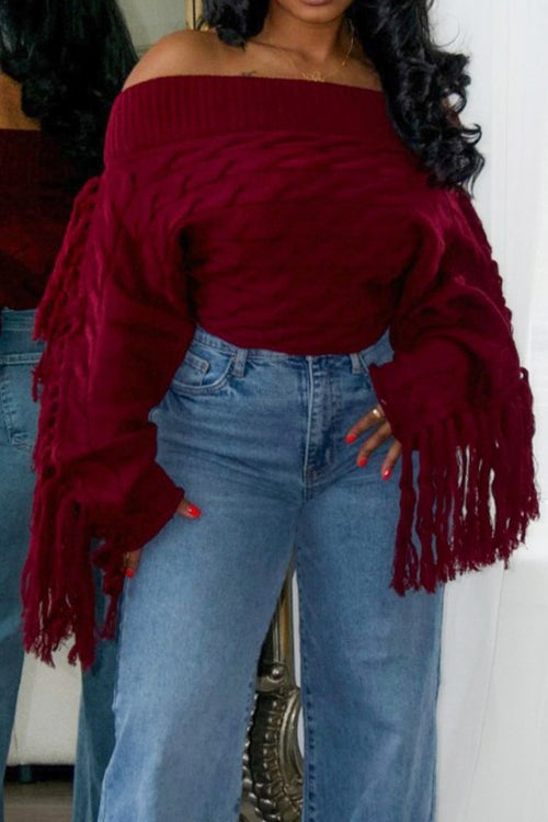 Fringe Queen Sweater