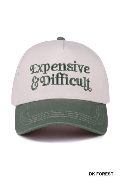 Expensive & Difficult Ball Cap