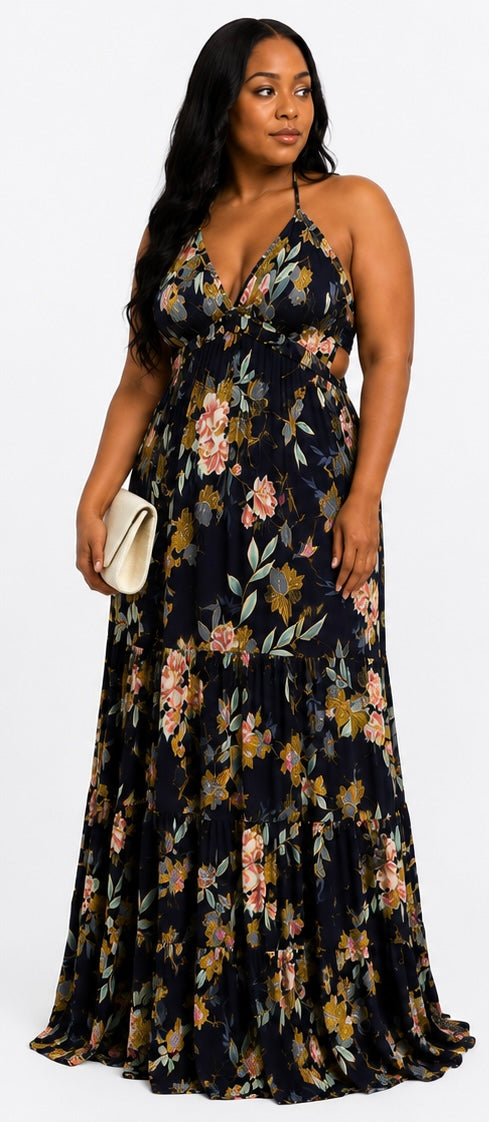 Wine Ready Maxi Dress