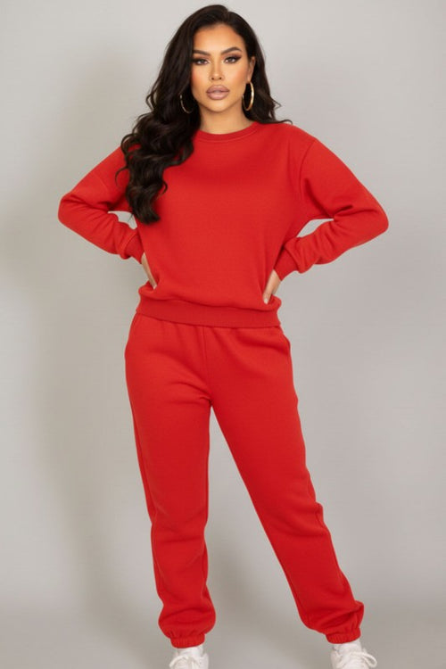 Comfy Sweatpants Set