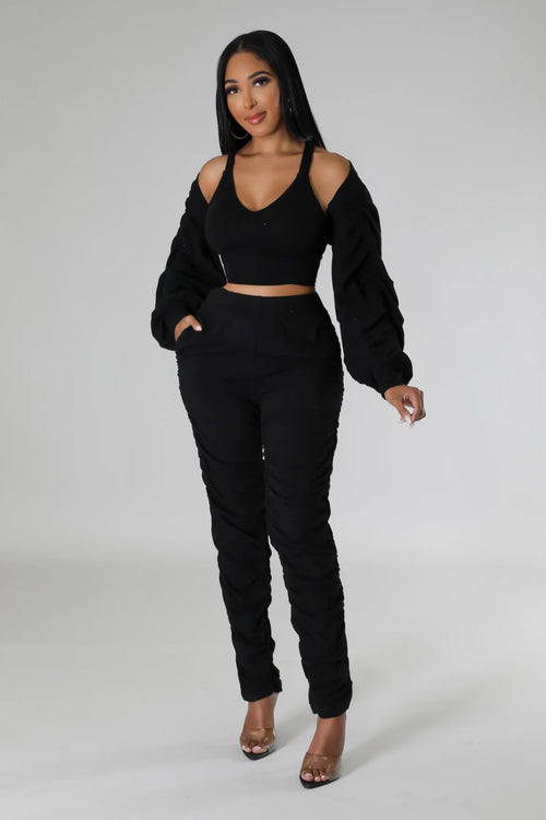 3pcs Me Black