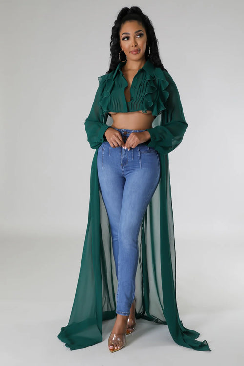 Emerald Flow Top