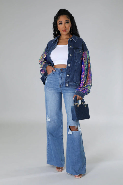 Mermaid Denim Jacket