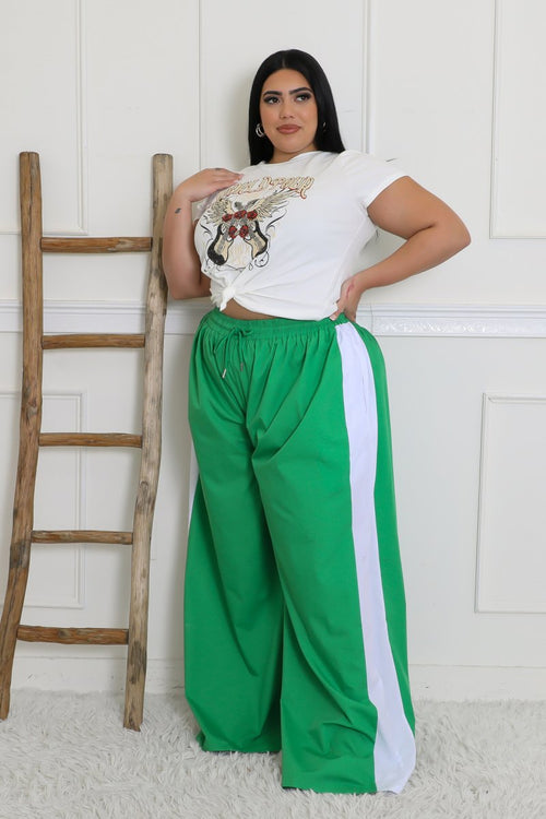 Green Monster Oversized Pants