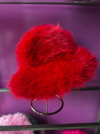 Wide Brim Faux Fur Hats