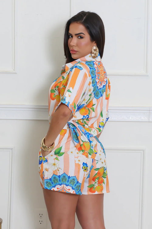 Florida Orange 2pcs
