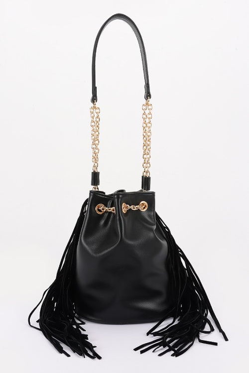 Fringe Bucket Bags