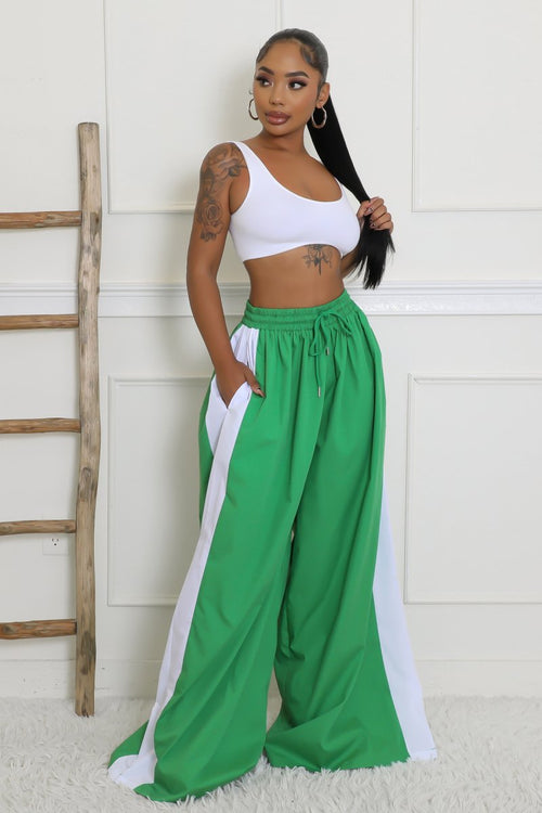 Green Monster Oversized Pants