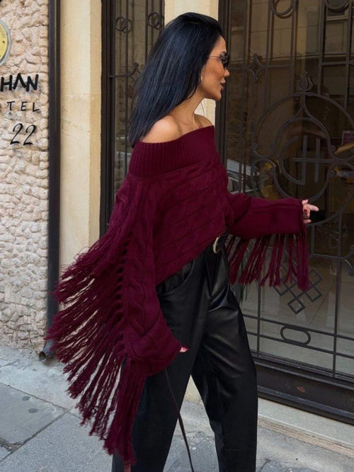 Fringe Queen Sweater