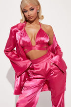 Pink & Teal Silk 3pc