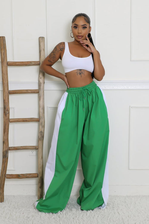 Green Monster Oversized Pants