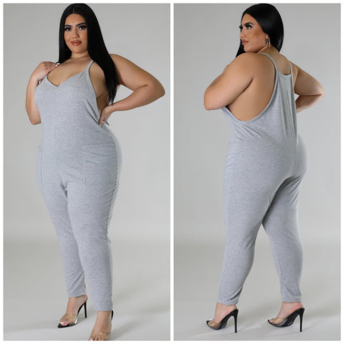 Playhouse Jumpsuit Grey