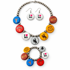 Made to Rodeo necklace earrings and bracelet jewelry set
