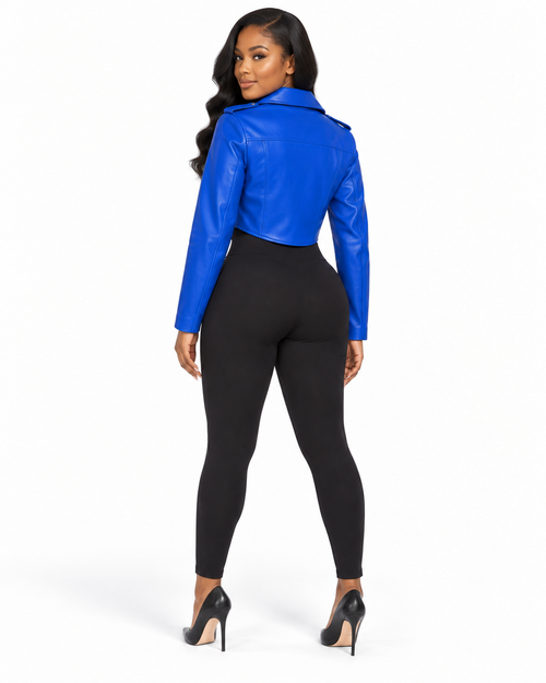 Royal Rush Moto Jacket back view