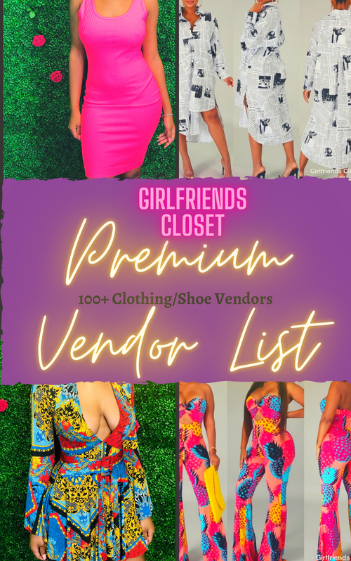 Girlfriends Closet Clothing Vendor List