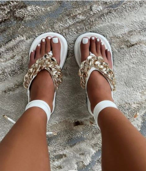 Chainy Sandals
